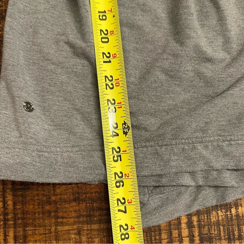 Heathered Gray Lululemon Coast Wrap- EUC - Picture 6 of 9